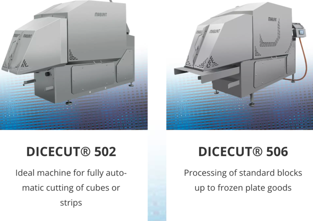 Frozen Meat Dicer from Paragon Processing Soln- Magurit Unicut Dicecut